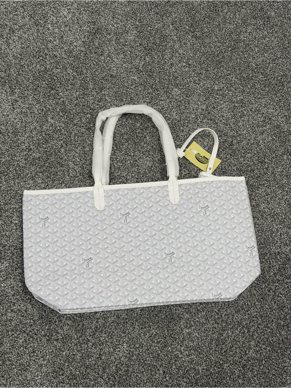 White Designer Tote Bag